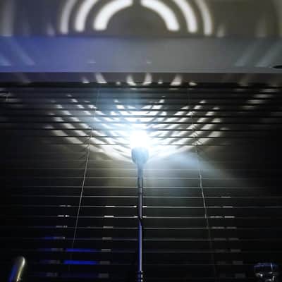 Vintage 1940's Electro-Voice 726 LED lamp mod Cardine I Cardioid Dynamic Microphone Display works 725 730 731 image 18