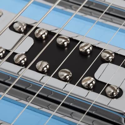 Schecter Ultra-III Electric Guitar. Vintage Blue (VBLU) image 8