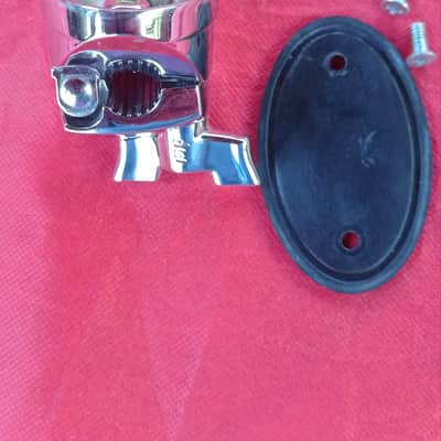 DW DWSMTB12CR 12.7mm Hinged Tom Mount Bracket 2010s - Chrome image 3