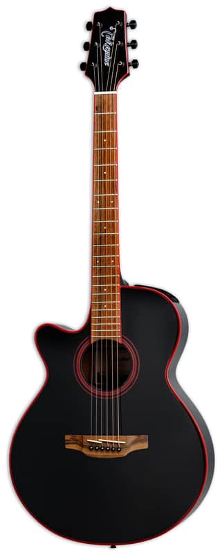 Takamine GF49CELH CB Cosmic Black Sparkle image 1