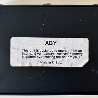 Morley ABY Switch - Black - 2010s image 2