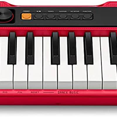 Casio CT-S200 Casiotone 61-Key Keyboard - Red image 3