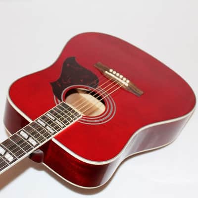 Epiphone Hummingbird Artist Red image 4