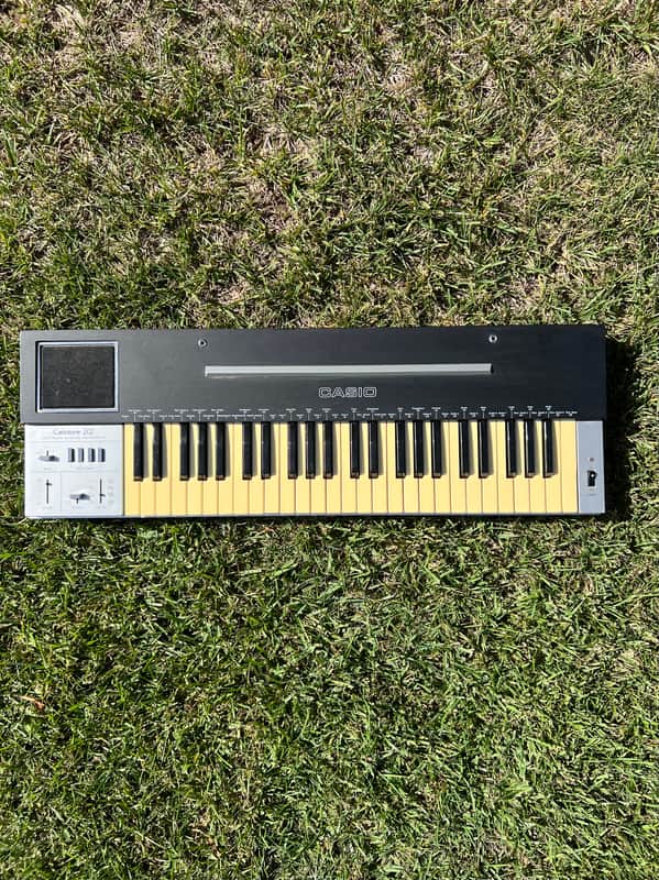 Casio CT-202 Casiotone 49-Key Synthesizer 1980s - Black image 1