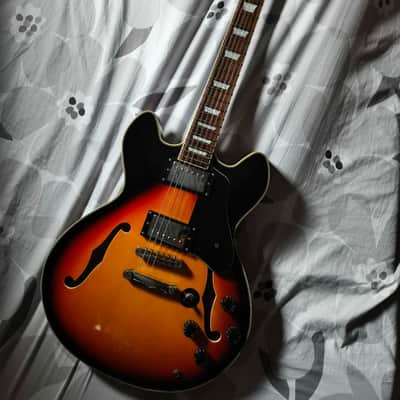 Washburn HB30 Semi-Hollow, Tobacco Sunburst | Reverb