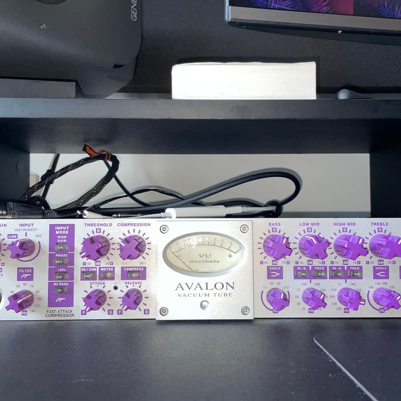 2010s Avalon VT-737sp Tube Channel Strip Silver