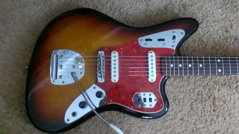 Fender Jaguar Crafted in Japan CIJ 1997-2000 Sunburst | Reverb