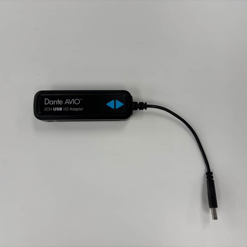 AUDINATE Dante AVIO 2-Channel USB I/O Adapter image 1