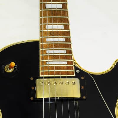 1990 Greco EGC-900D Single Cut Type Black Electric Guitar Ref.No 3765 image 4