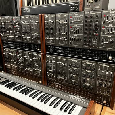 Roland System 100m 4 Cabinet System w/ Rare Modules & Extras - Pro Serviced image 2
