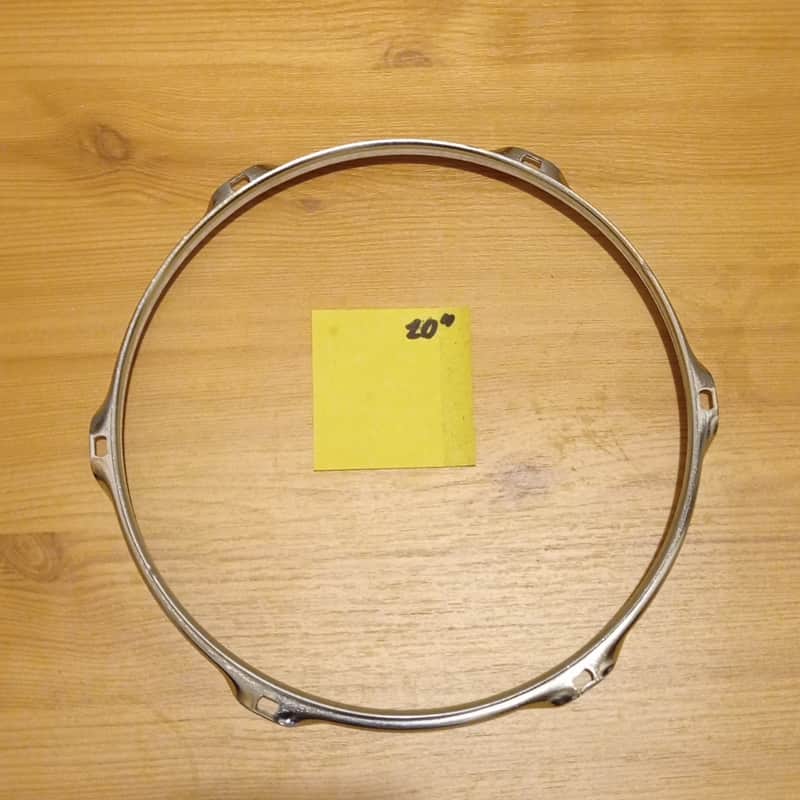Sonor Phonic, Lite, Hilite 10" Tom hoop 70s-80s - Chrome image 1