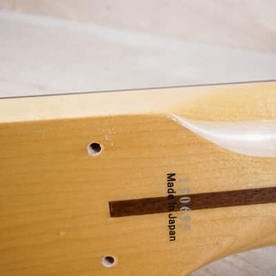 Tokai Jazz Sound AJB90 Bass Neck 2015 Ocean Turquoise Metallic Matching Headstock Rosewood Fretboard Made in Japan MIJ image 10