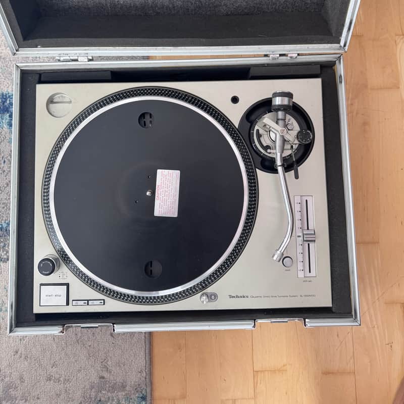 2000s Technics SL-1200M3D Silver