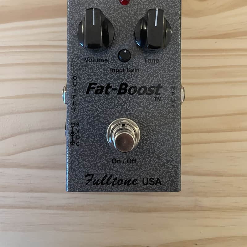 2000s Fulltone Fat Boost V1 Silver