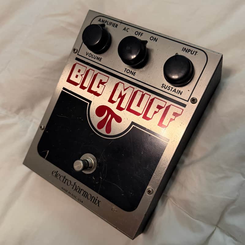 Electro-Harmonix Big Muff V3 - Black Line Misprint | Reverb