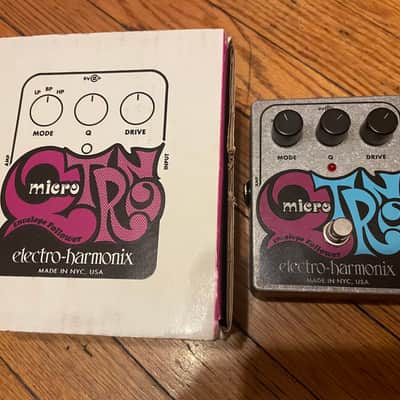Electro-Harmonix Micro Q-Tron Envelope Filter 2006 - Present - Silver / Black / Blue image 1