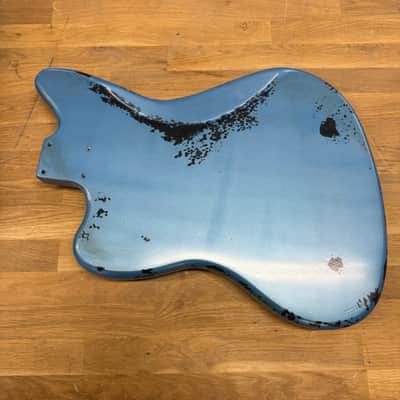 Kohlin Guitars JZ Offset replacement body Nitro Aged Lake Placid Blue Made in Sweden image 8