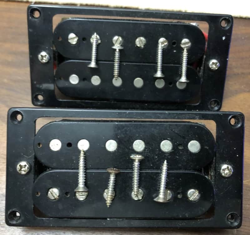 2008 Epiphone Les Paul Special II Electric Guitar Pickup Set With Rings & Screws image 1