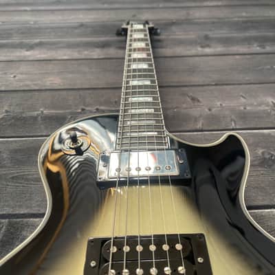 Epiphone Adam Jones Signature '79 Les Paul Custom Antique Silverburst w/ Hardshell Case image 7