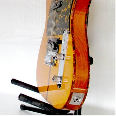 Firefly FFTH-BCTY-539 "Mad Cat" Pure Series Electric Guitar - Transparent Yellow image 5