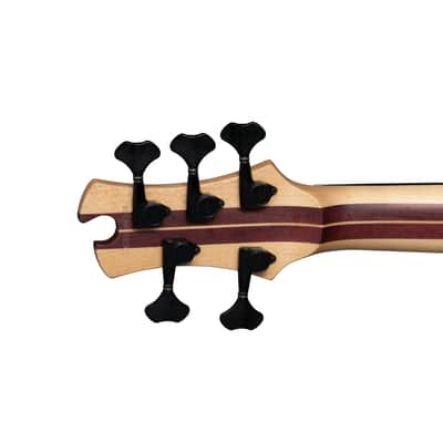 Tobias Killer B V 5-String Bass w/ Bartolini Pickups and Gig Bag - Natural image 9
