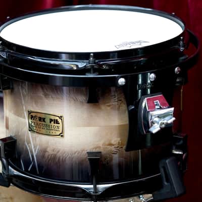 Pork Pie Percussion 3 Piece Custom 12/16/22 - MAPPA BURL w/ BLACK HARDWARE image 3