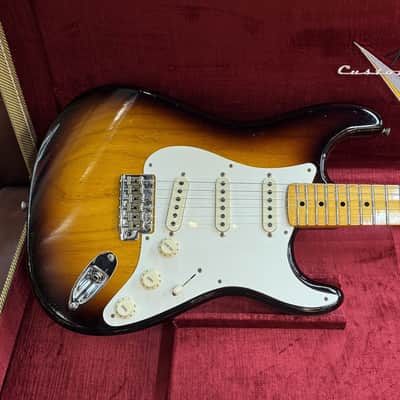 Fender 1956 Stratocaster Journeyman Relic / Wide Fade 2Tone Sunburst [3.46kg] 2023 image 2