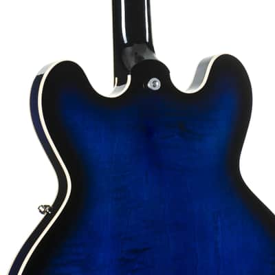 Gibson ES-335 Figured Deep Ocean Burst - Semi Acoustic Guitar image 7