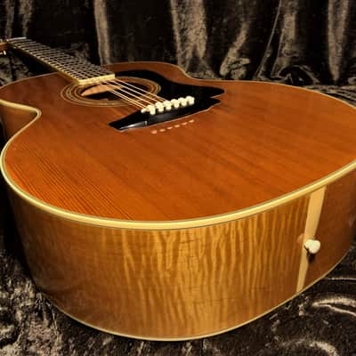 Guild JF65-12 String Jumbo 1995 Westerly Rhode Island Highly Figured Maple Archback Flame Neck F412 image 13
