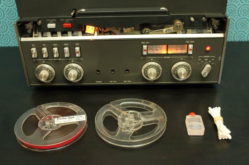 Revox A77 rénové. Portable amplificateur stéréo incorporés 6 haut-parleurs