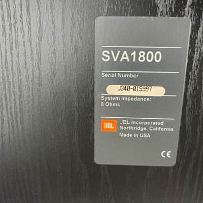 JBL - SVA1800 - Passive Floorstanding Speaker Pair imagen 7