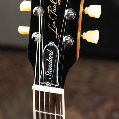 Gibson Les Paul Standard 50s Figured Top Electric Guitar - Honey Amber with Hardshell Case image 6