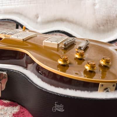 Gibson Les Paul Standard '57 Reissue Left-Handed - Goldtop Darkback VOS #742109 Second Hand image 10