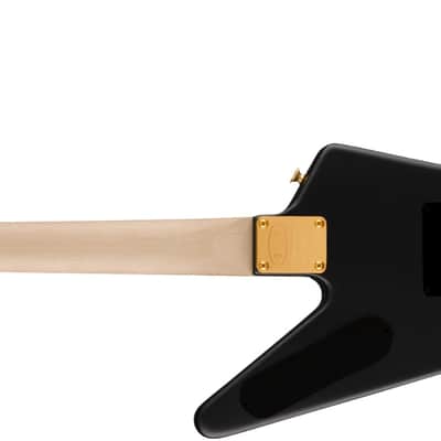 EVH Limited Edition Star, Ebony Fingerboard, Stealth Black with Gold Hardware image 2