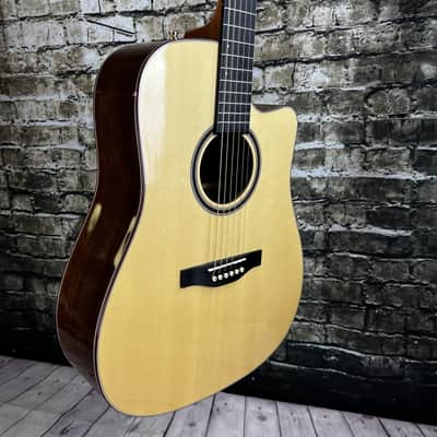 Simon & Patrick Showcase CW Rosewood EQ SF Acoustic-Electric Guitar - (Used) W/Tric Case image 7