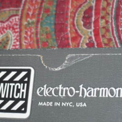 very lightly handled Electro Harmonix EMPTY CARDBOARD BOX + orig Owner's Instructions ONLY for Chillswitch Momentary Line Selector (NO pedal, NO warranty / registration paperwork) specifically from 2012 (can be home for different year Chillswitch pedal) image 10