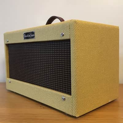FranklynAmps '57 Tweed Deluxe Head/6" Combo Raw Tweed image 1