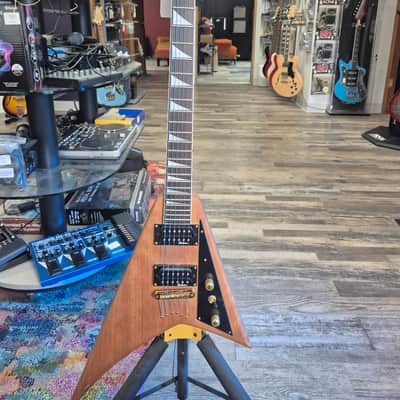 Jackson JS Series FSR JS32T Rhoads with Amaranth Fretboard 2019 - Present - Natural Oil image 1