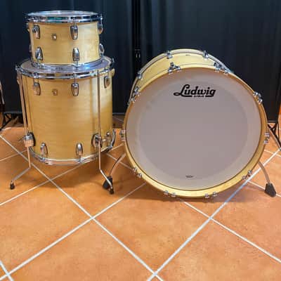 Ludwig Legacy Maple 22" - 12" - 16" 2010's - Natural Maple Gloss image 9