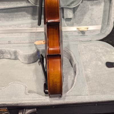 Bunnel Pupil Violin Outfit 4/4 Full Size - Carrying Case and Accessories Included - Solid Maple Wood and Ebony Fittings image 10