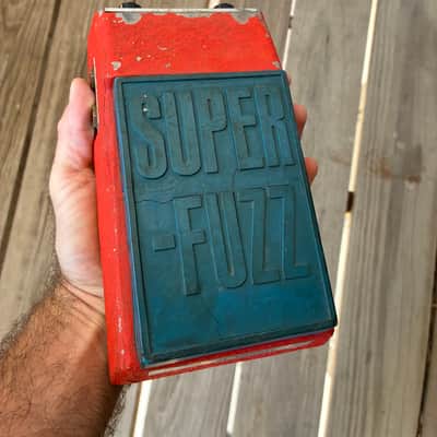 Univox Super Fuzz 1968 - 1978 - Metal vintage electric guitar pedal octave fuzz image 13