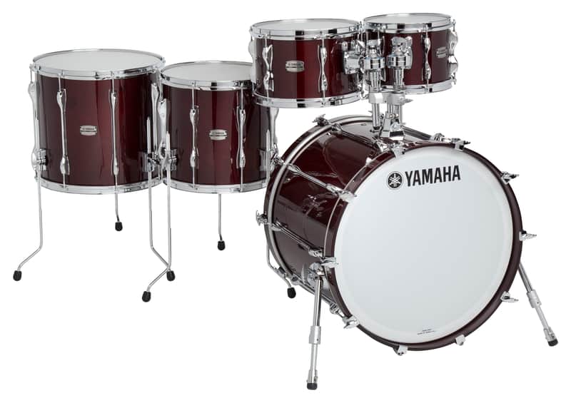 Yamaha New Recording Custom 5pc Drum Shell Set w/ 20" Bass Drum - Classic Walnut - IN STOCK image 1