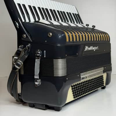 Dallape Supermaestro Piano Accordion LMMH Double Tone Chamber (41/120) Italy image 3