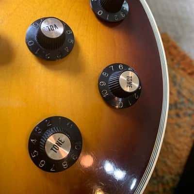 Memphis Les Paul copy 70’s Tobacco burst image 5