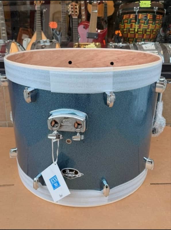 Pearl Export EXX 22" x 18" Bass Drum (#703 Aqua Blue Glitter) image 1