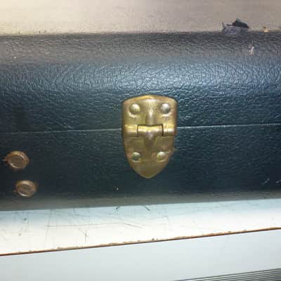 Case Mid-to-Late 1960's Ess Custom Built Case: Hartford, Conn. Latches '60's - Black Tolex & Wine Plush image 11