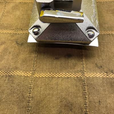 Slingerland Magnum 70s - satin/chrome Bass drum tom bracket mount in fabulous condition! image 13