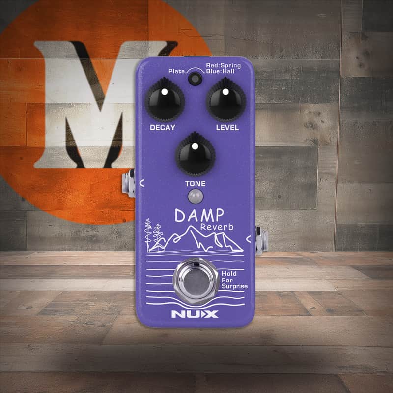 NUX Mini Damp Reverb Guitar Pedal (NUX NRV3) image 1