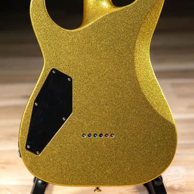 ESP USA Horizon-II Seymour Duncan Guitar w/ Case – Gold Sparkle image 8