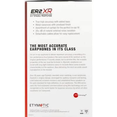 Etymotic Research ER2XR Extended Response In-Ear Monitor image 18